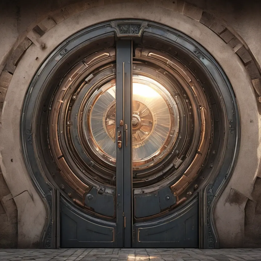 Ретро-футуристические двери: анализ дизайна и влияние на интерьер